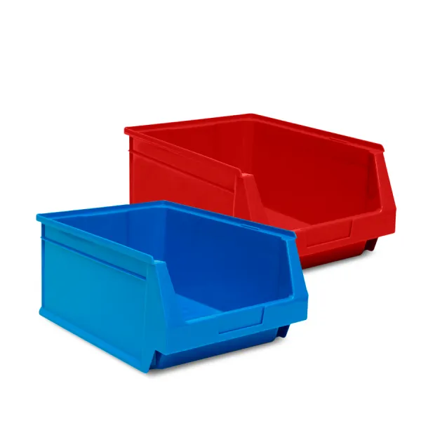 Pack 8 stapelbare magazijnbakken nr. 56