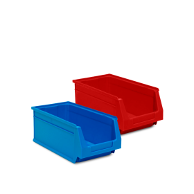 Pack 10 stapelbare magazijnbakken nr. 53