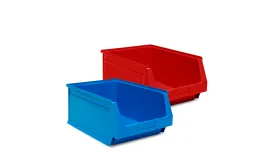 Pack 8 stapelbare magazijnbakken nr. 56